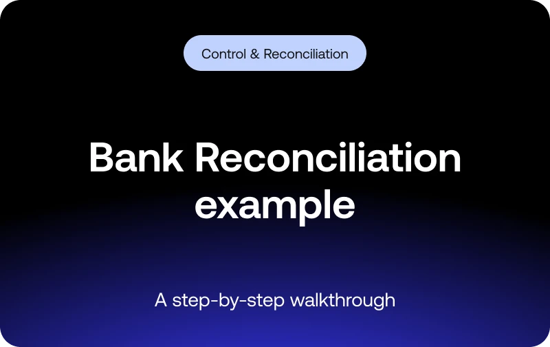 Bank Reconciliation example: a step-by-step walkthrough