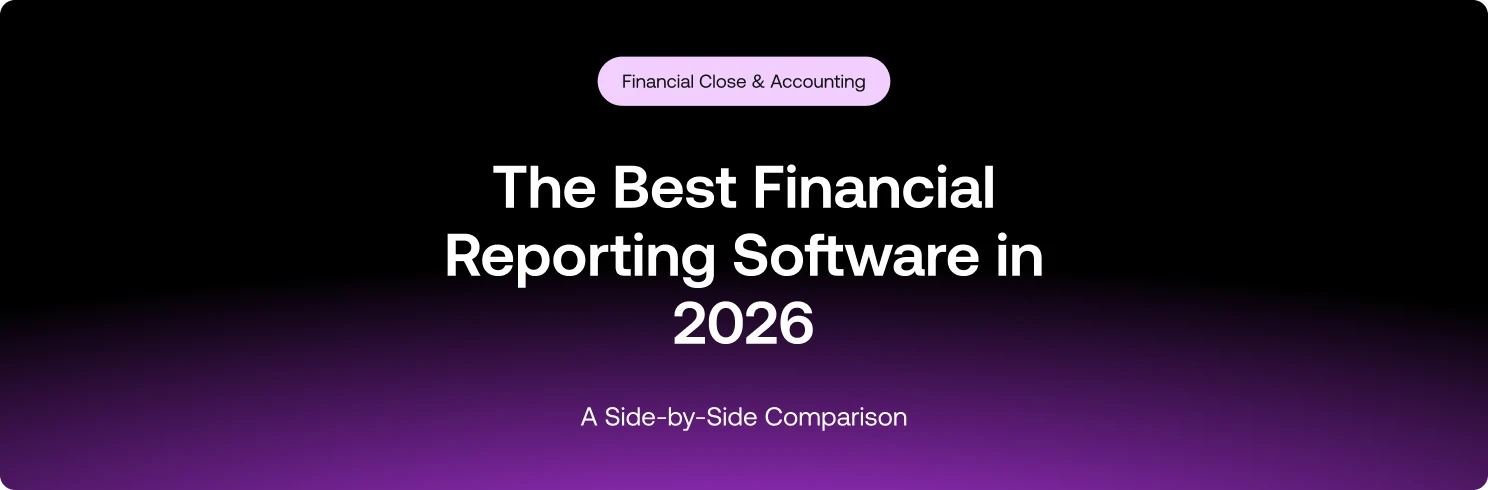 The Best Financial Reporting Software in 2026: a side-by-side comparison