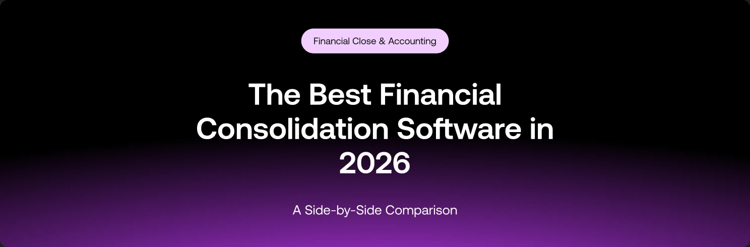 The Best Financial Consolidation Software in 2026: a side-by-side comparison